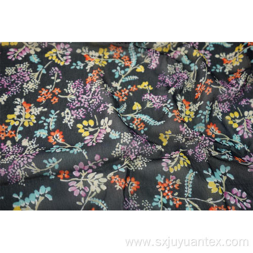 100% Viscose 50D Filament Yarn Crepe Print Fabric